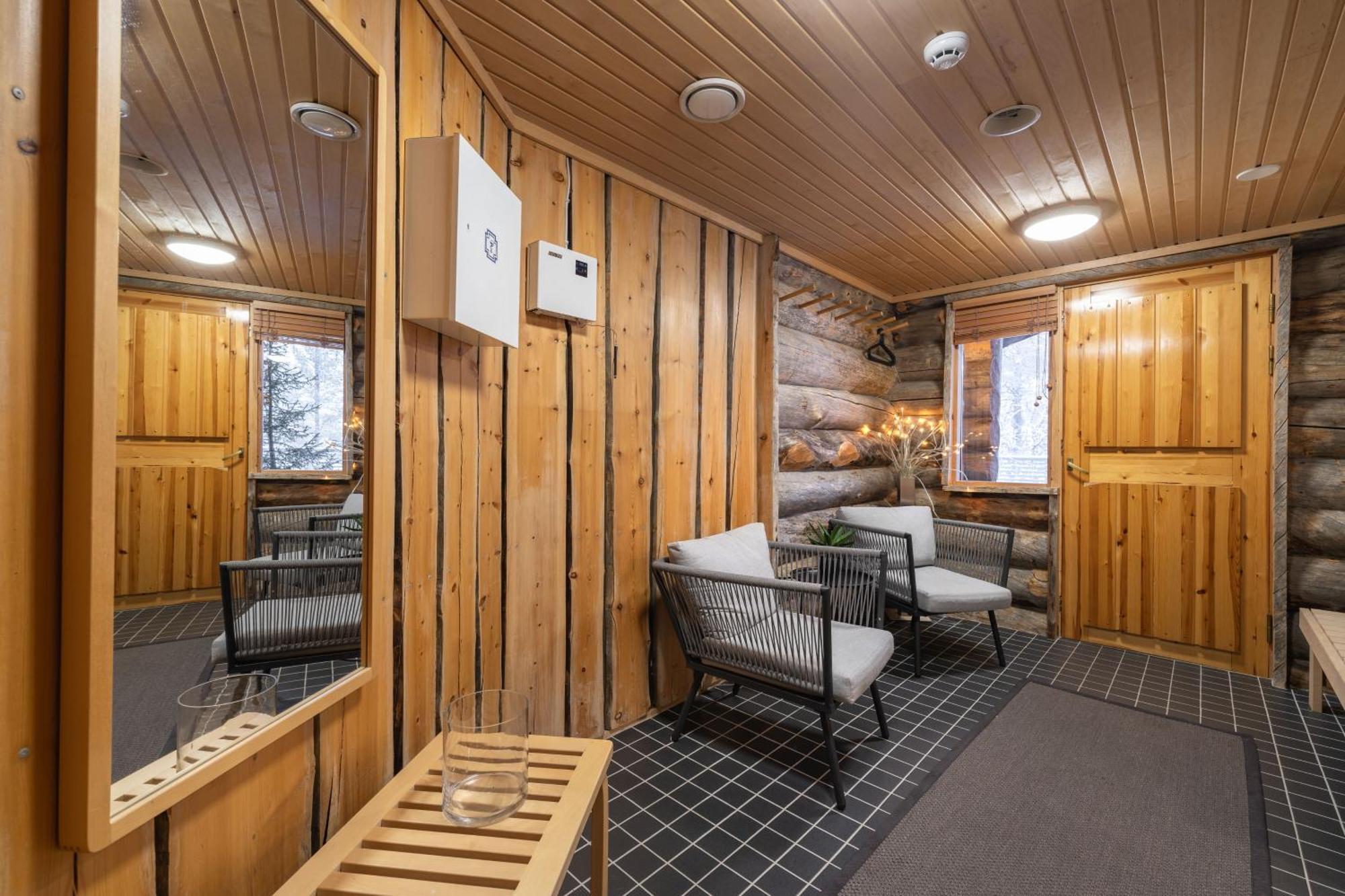 Kuukkeli Log Houses Teerenpesae - Premium Suite A48 Саариселькя Экстерьер фото